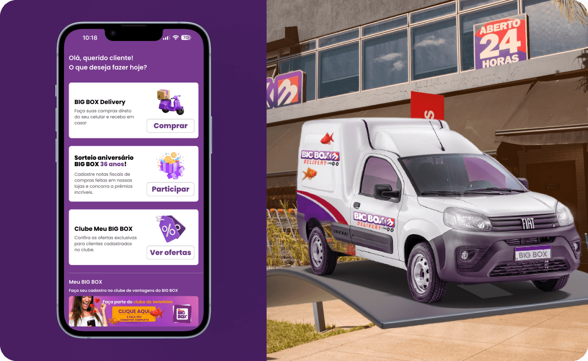 Caso de sucesso: BigBox